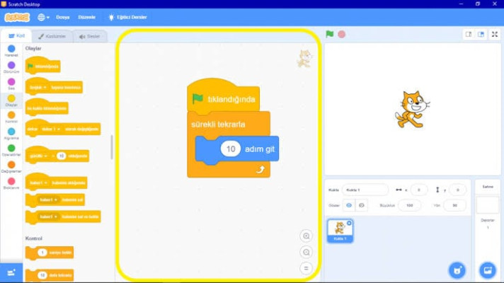 Code your own mini-game with Scratch.
